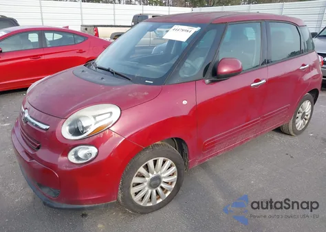 2014 Fiat 500L Easy from USA, damaged, VIN ZFBCFABH2EZ012077